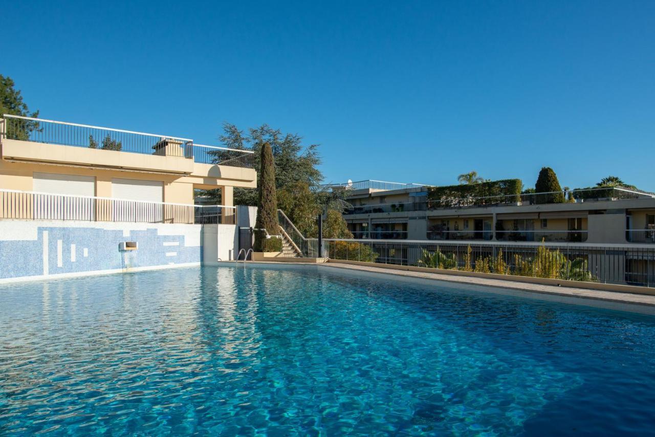 3 Pieces Vue Mer Et Piscine Quartier Parc Imperial Νίκαια Εξωτερικό φωτογραφία